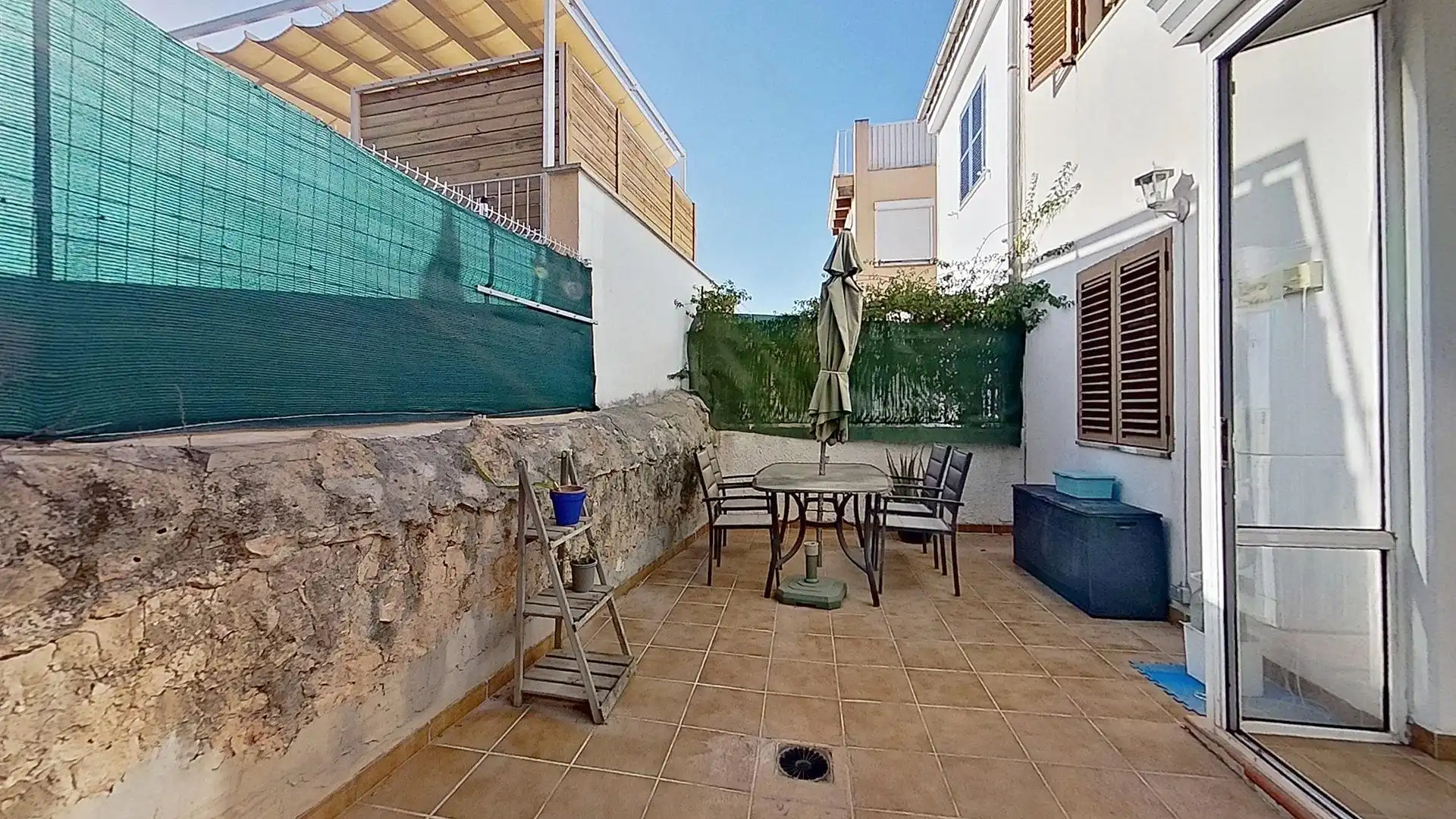 Terraza de Casa adosada en venta en  Palma de Mallorca con Terraza, Trastero y Balcón