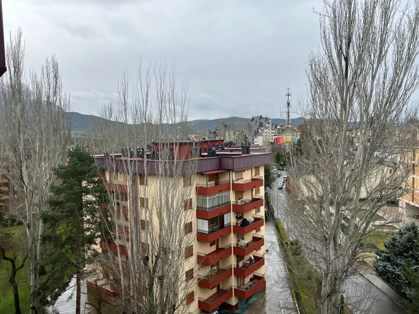 Balcony of Attic for sale in Jaca  with Terrace and Community pool