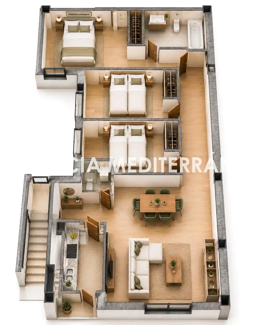 Appartement avec terrasse à vendre à Bellreguard, imagen 2