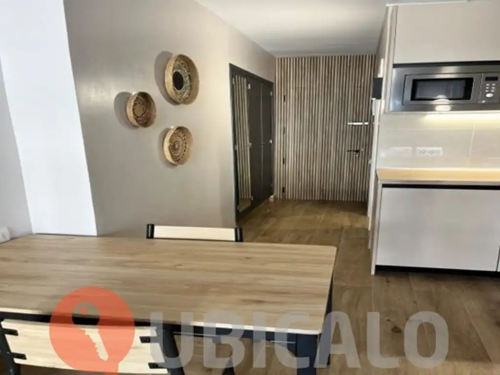 Cocina de Estudio de alquiler en Puerto de la Cruz con Terraza, Amueblado y Lavadora
