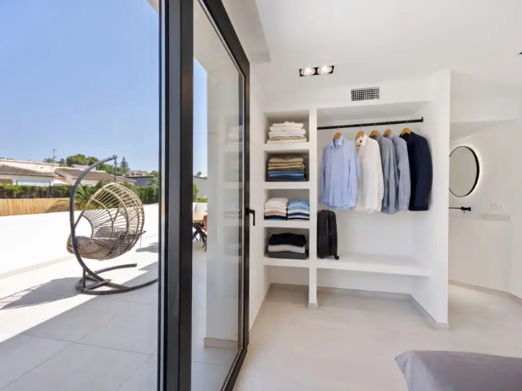 Dormitori de Casa o xalet en venda en Jávea / Xàbia amb Aire condicionat, Jardí privat i Terrassa