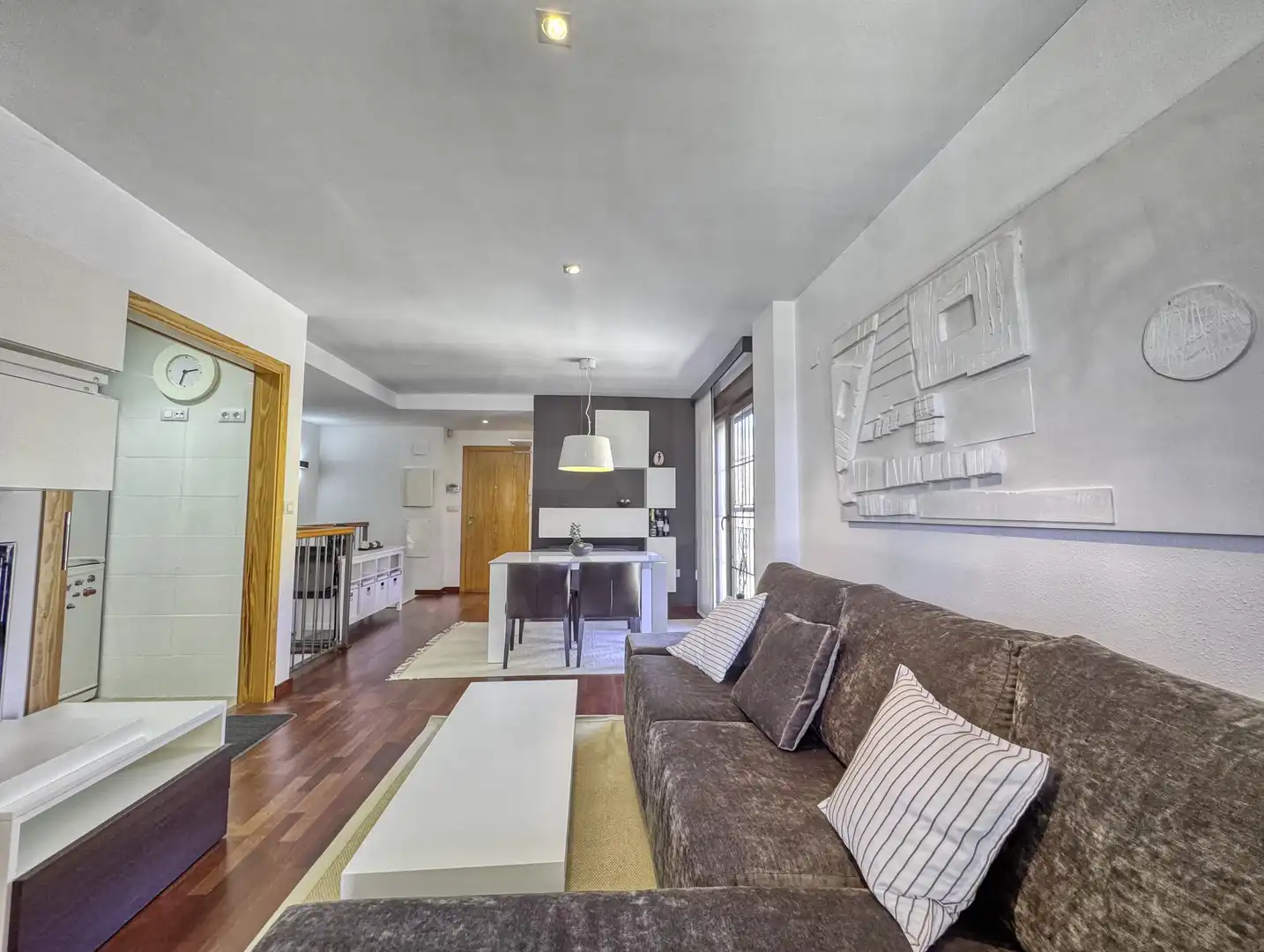 Wohnzimmer von Maisonette zum Verkauf in Alcalá de la Selva mit Heizung und Terrasse