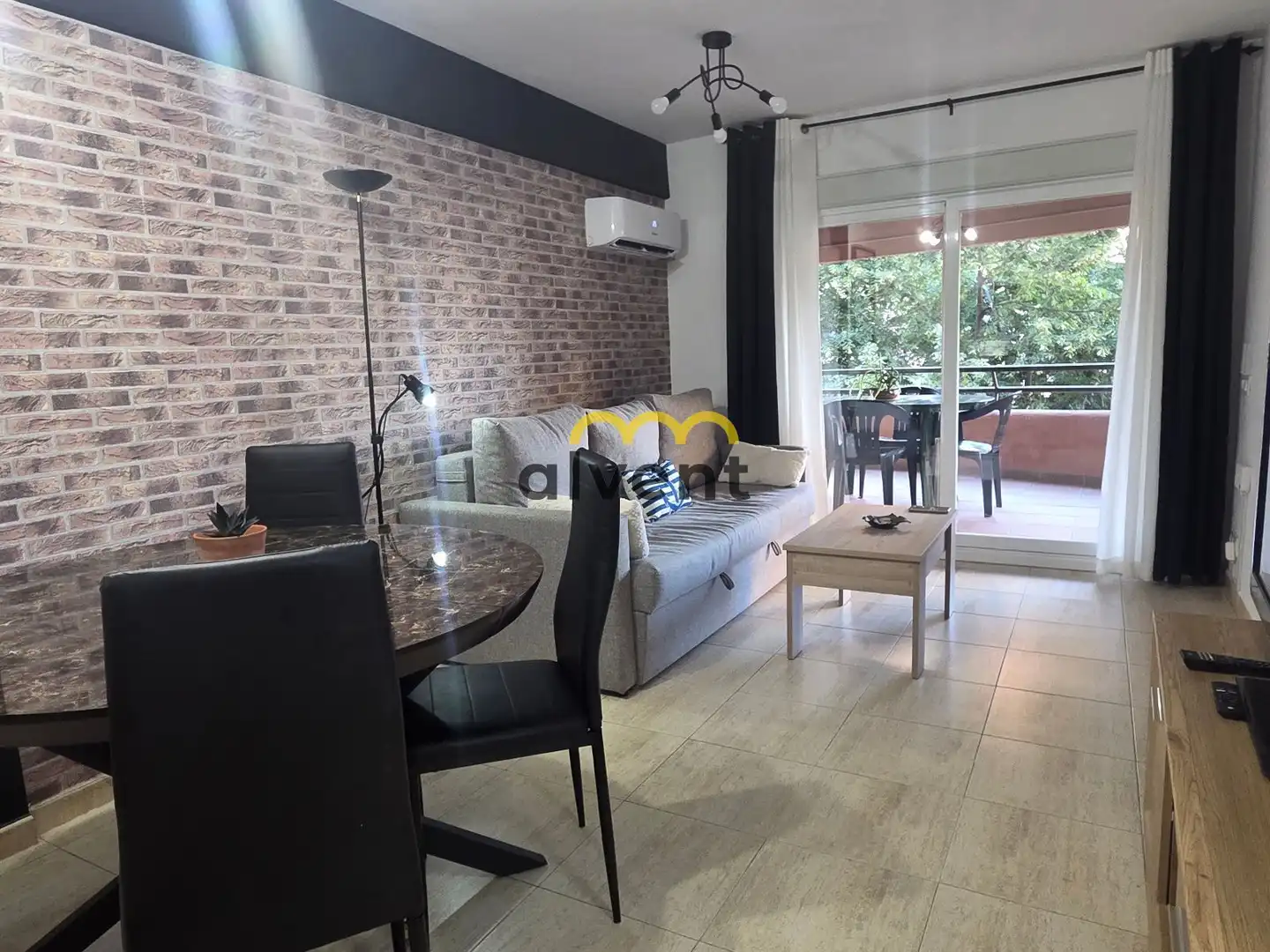 Sala de estar de Piso en venta en Lloret de Mar con Aire acondicionado, Calefacción y Terraza
