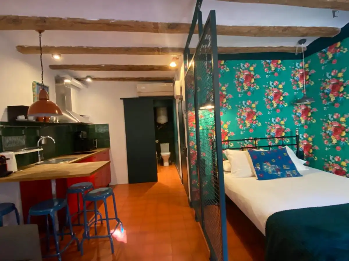 Estudio de alquiler en Barri Gòtic