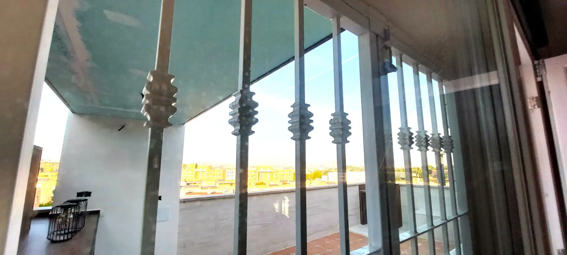 Terraza de Dúplex de alquiler en Murcia con Aire acondicionado, Jardín privado y Terraza