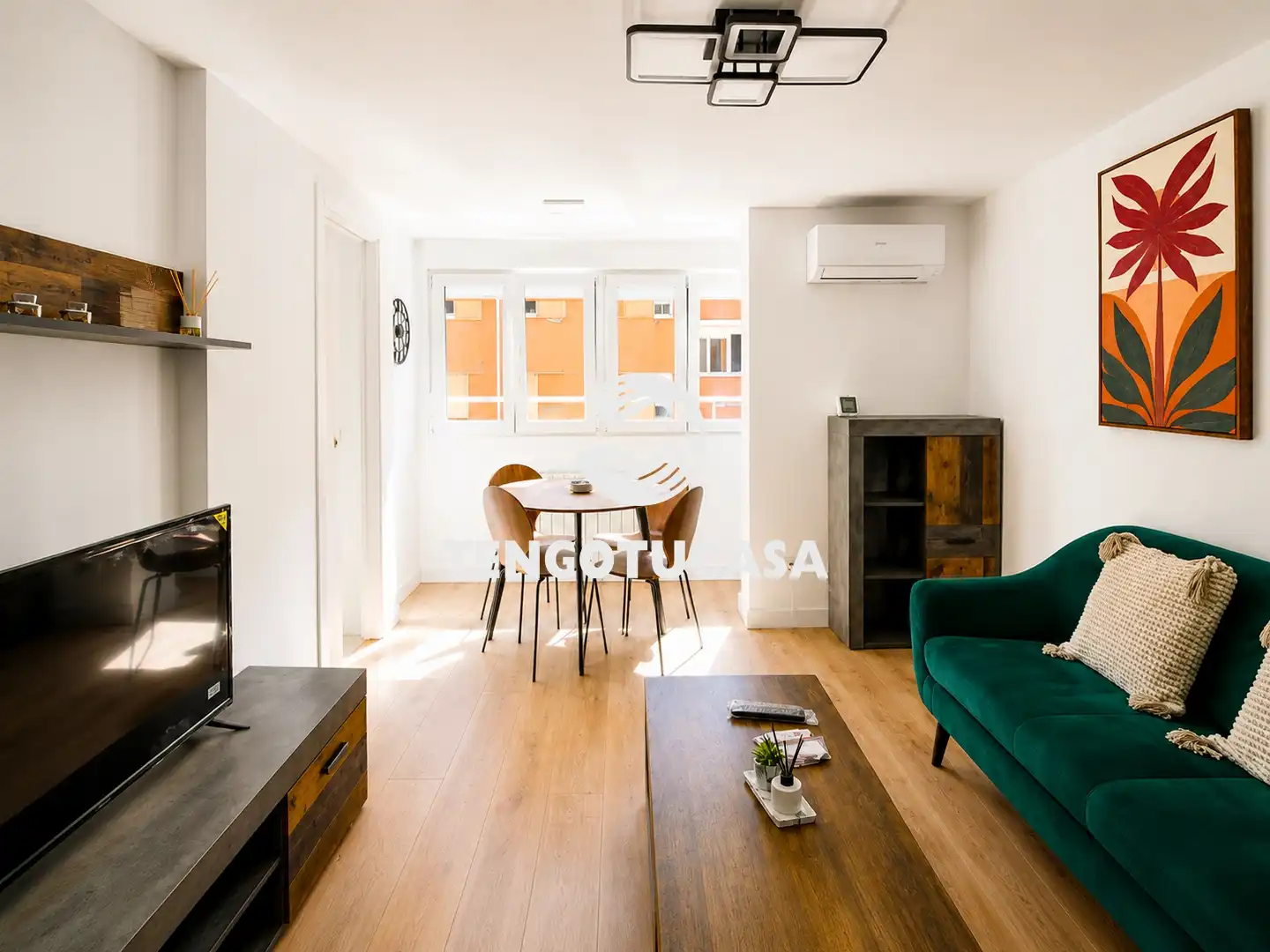 Bedroom of Flat for sale in Madrid  with Air Conditioner, Furnished and Oven