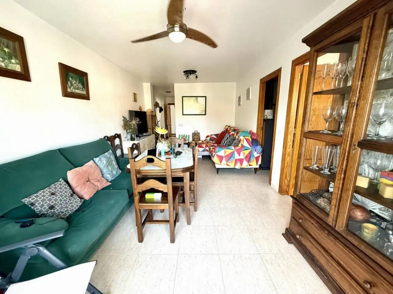 Sala d'estar de Apartament en venda en El Ejido amb Aire condicionat i Terrassa