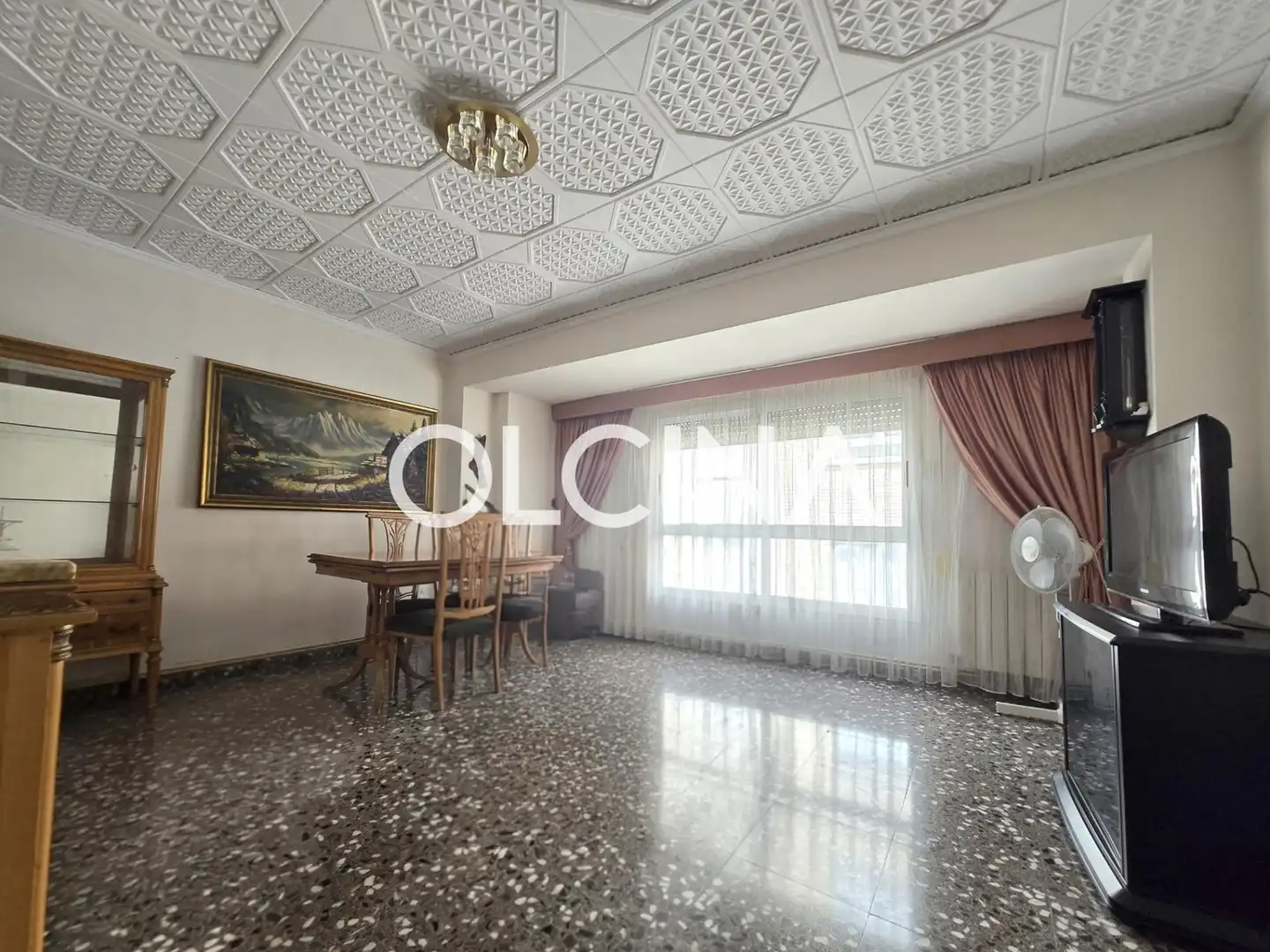 Living room of Flat for sale in Alcoy / Alcoi  with Terrace, Storage room and Balcony