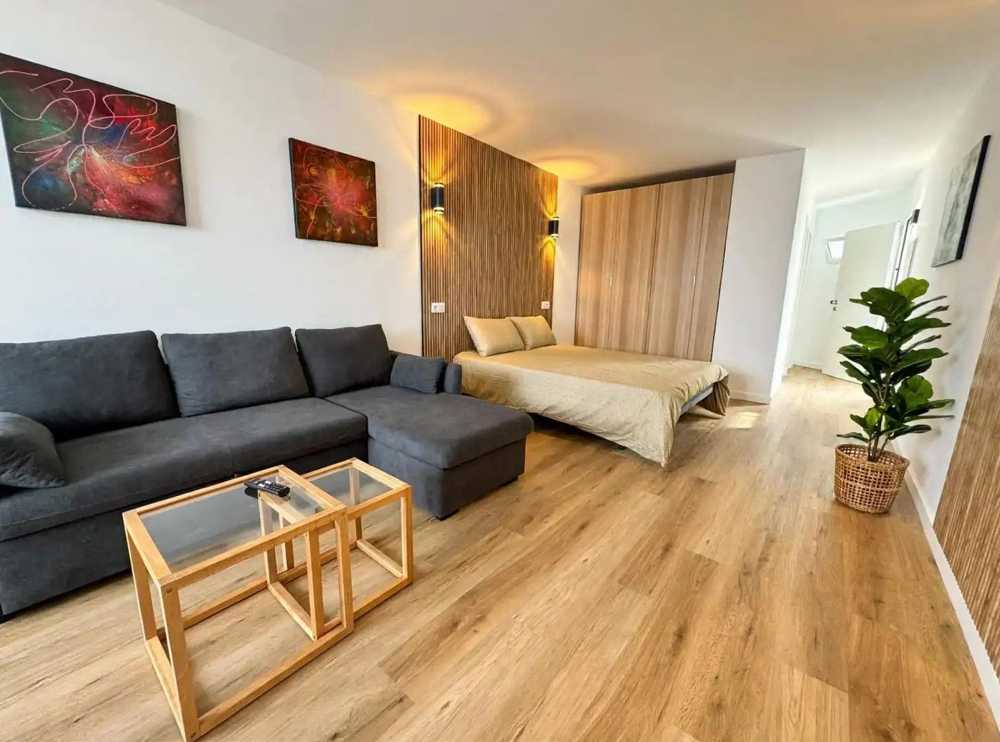 Sala d'estar de Estudi de lloguer en San Agustín - Bahía Feliz