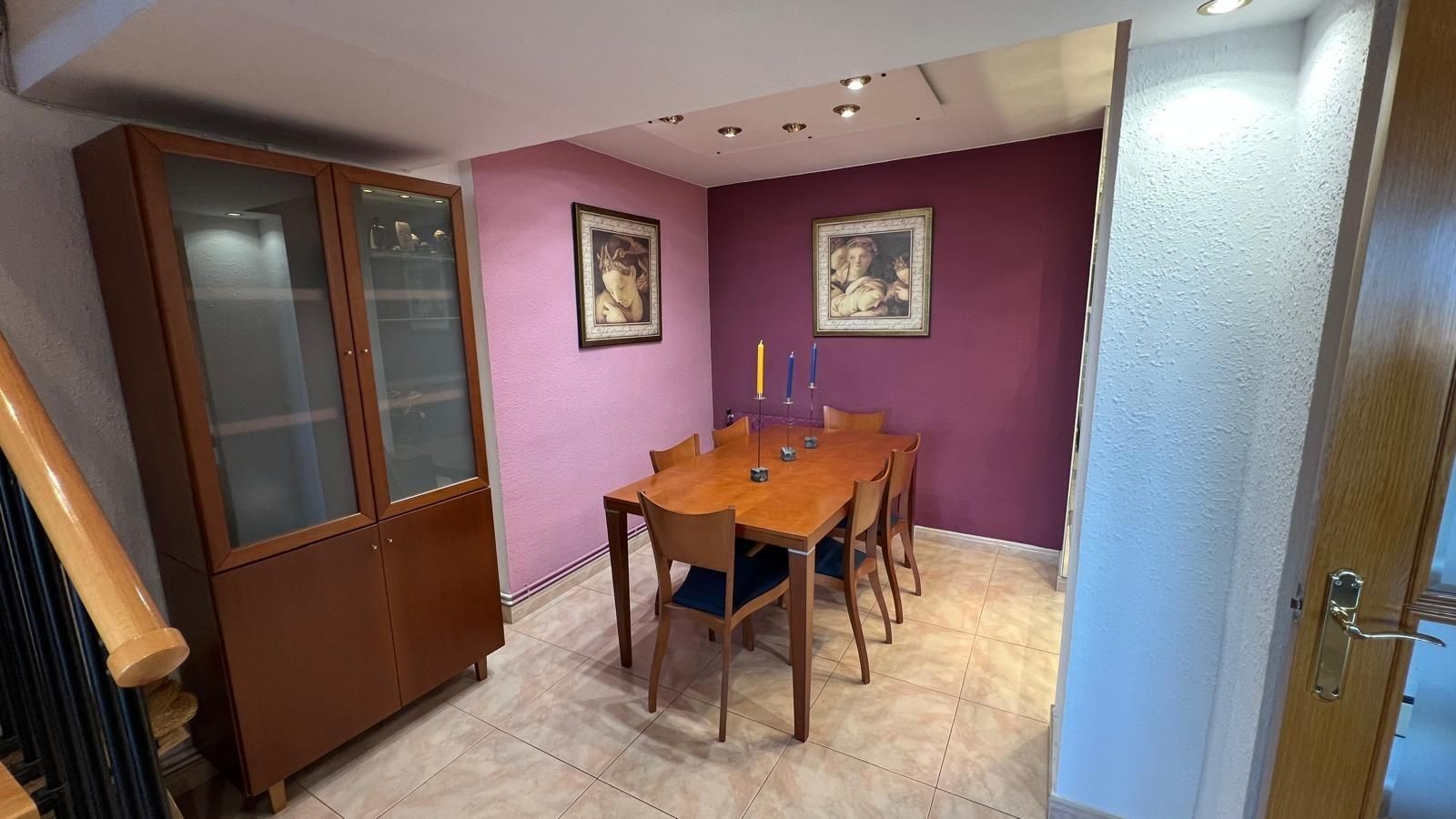 Dining room of Attic for sale in Sabadell  with Air Conditioner, Heating and Terrace
