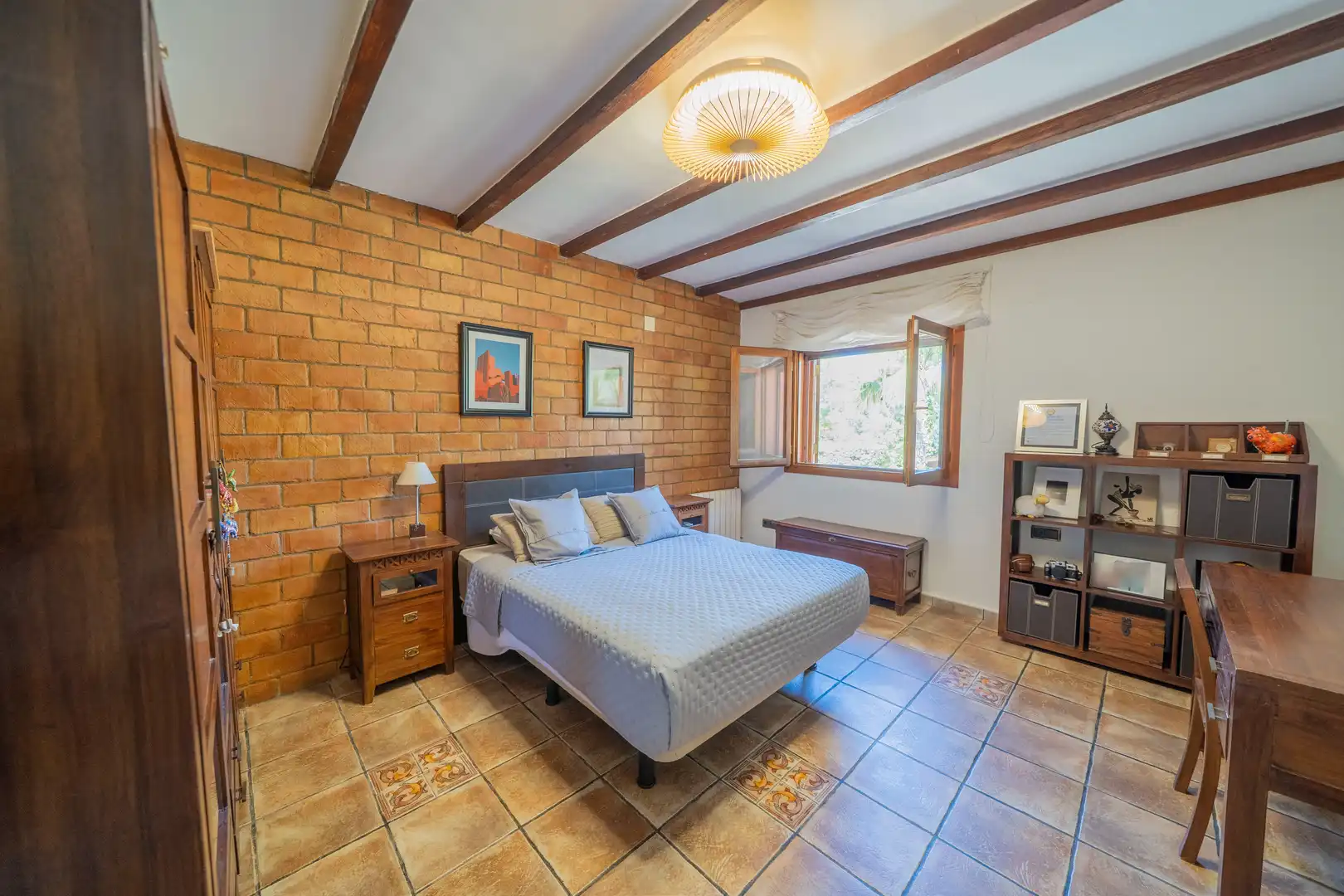 Habitación de Finca rústica en venta en Náquera con Aire acondicionado, Calefacción y Terraza