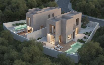 Exterior view of House or chalet for sale in Finestrat  with Air Conditioner, Private garden and Terrace