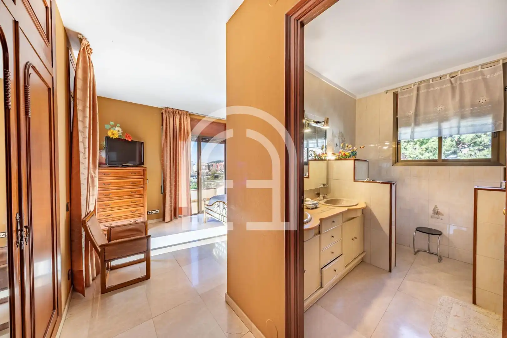 Baño de Casa o chalet en venta en Teià con Calefacción, Jardín privado y Terraza