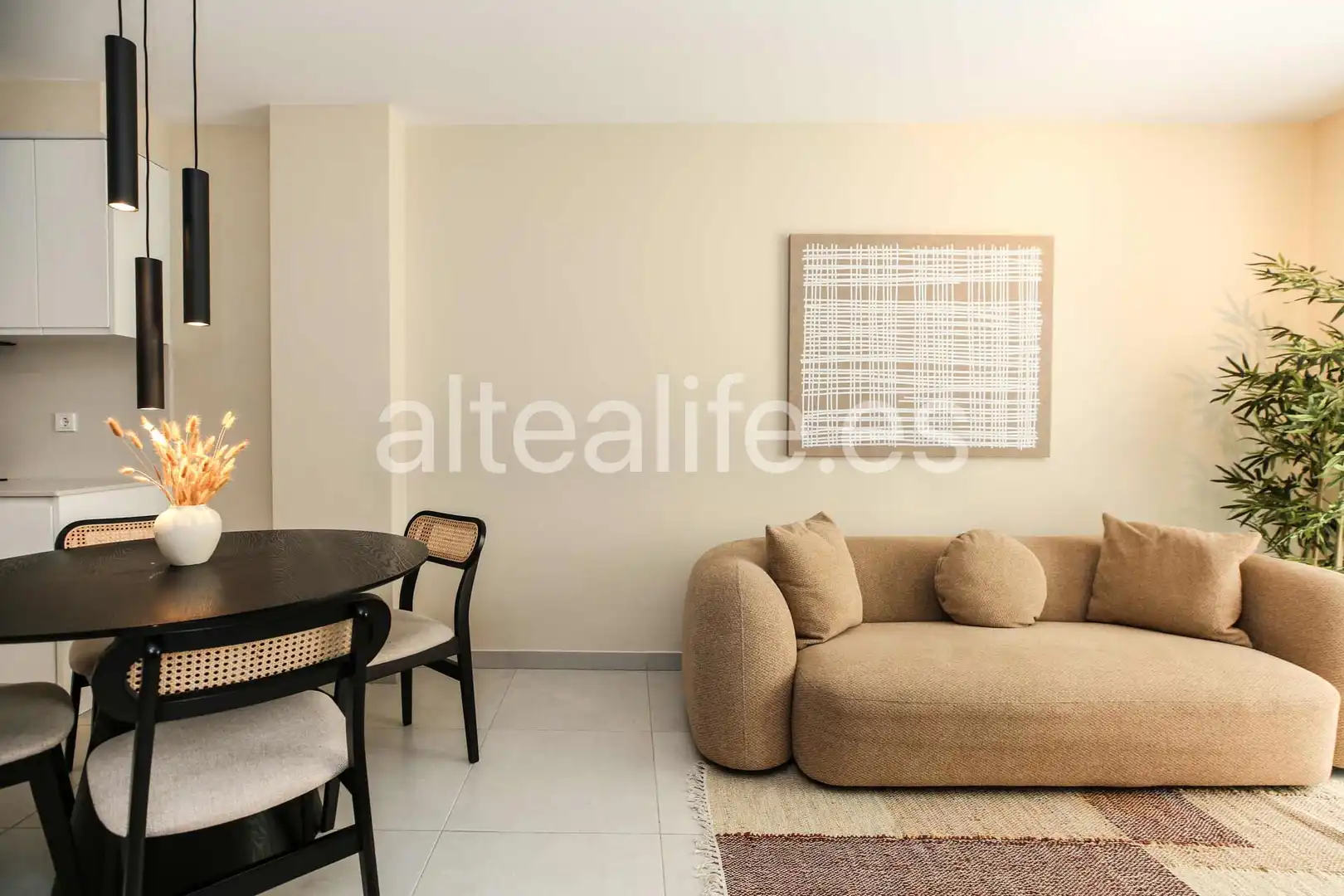 Living room of Apartments for rent in Altea  with Air Conditioner, Furnished and Oven