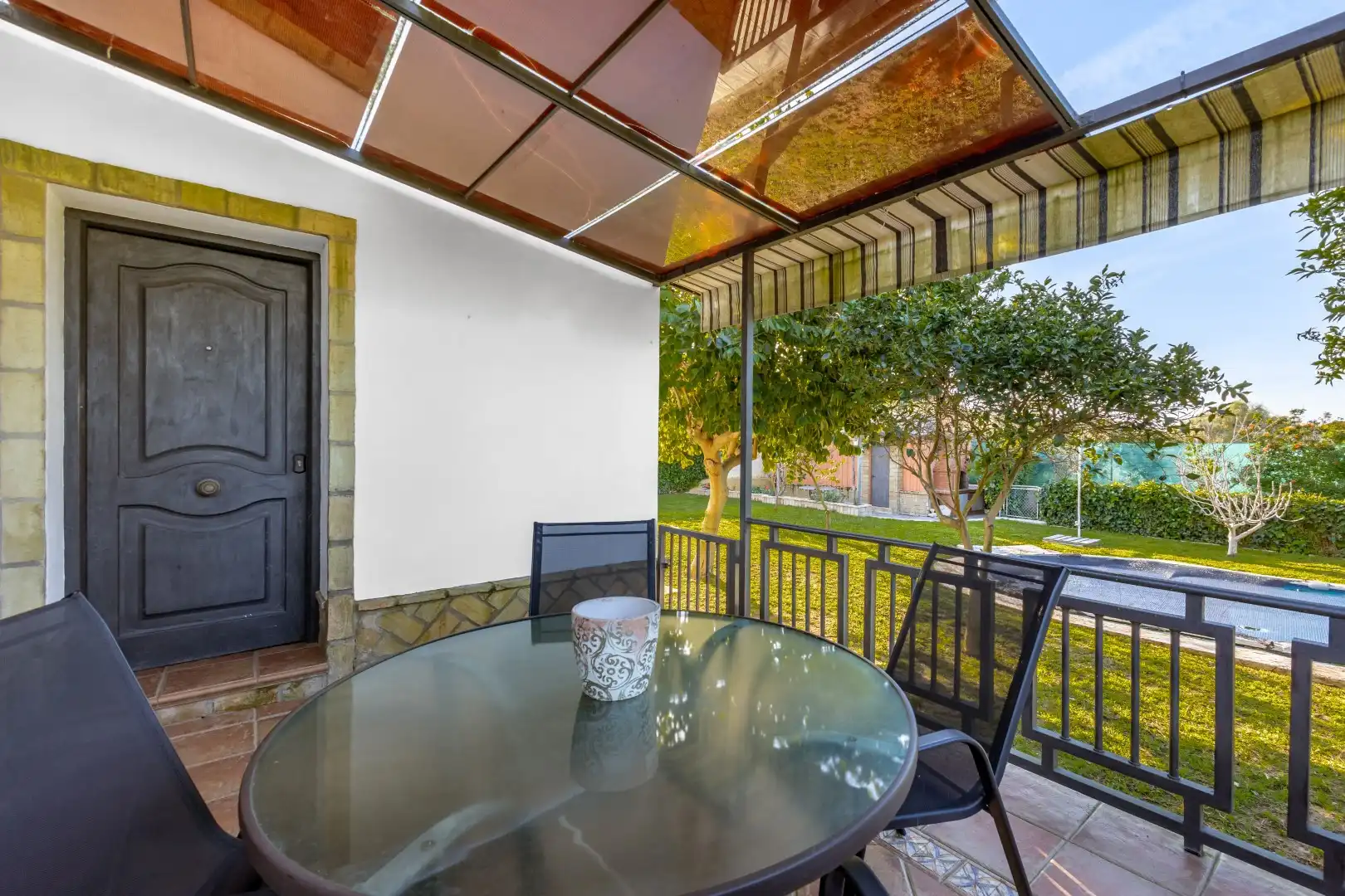 Terrace of Houses for sale in El Puerto de Santa María  with Air Conditioner, Private garden and Terrace