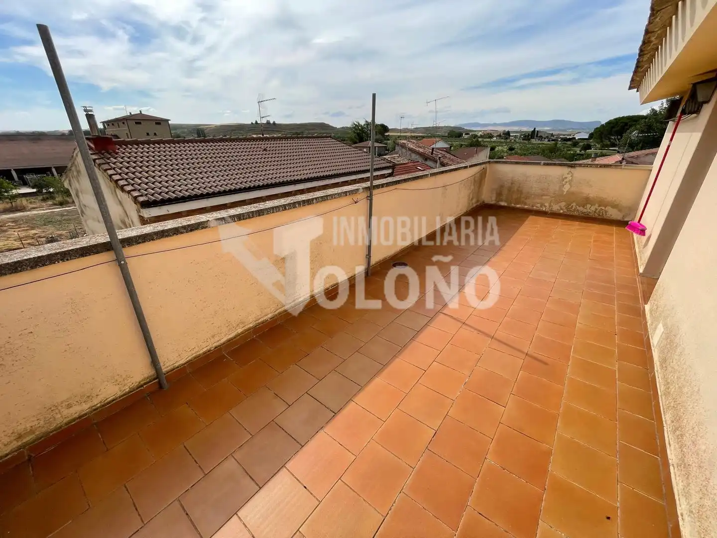 Terraza de Casa o chalet en venta en Cuzcurrita de Río Tirón con Calefacción, Terraza y Amueblado