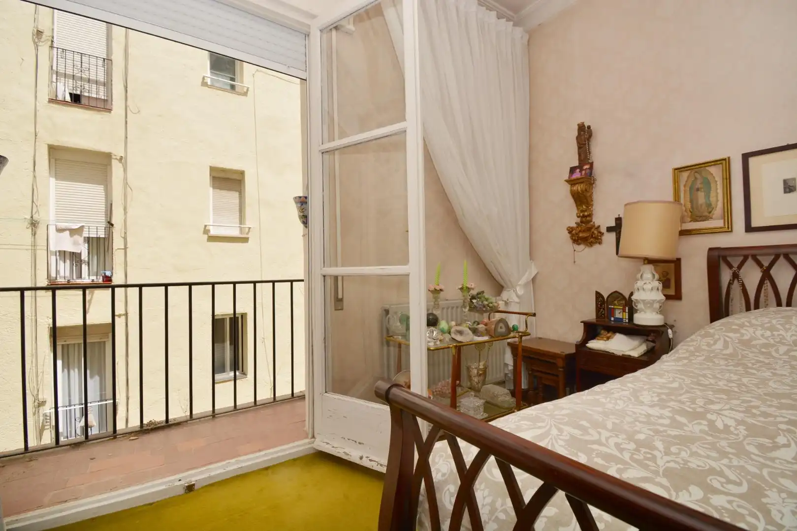Schlafzimmer von Wohnung zum Verkauf in Madrid mit Heizung und Balkon