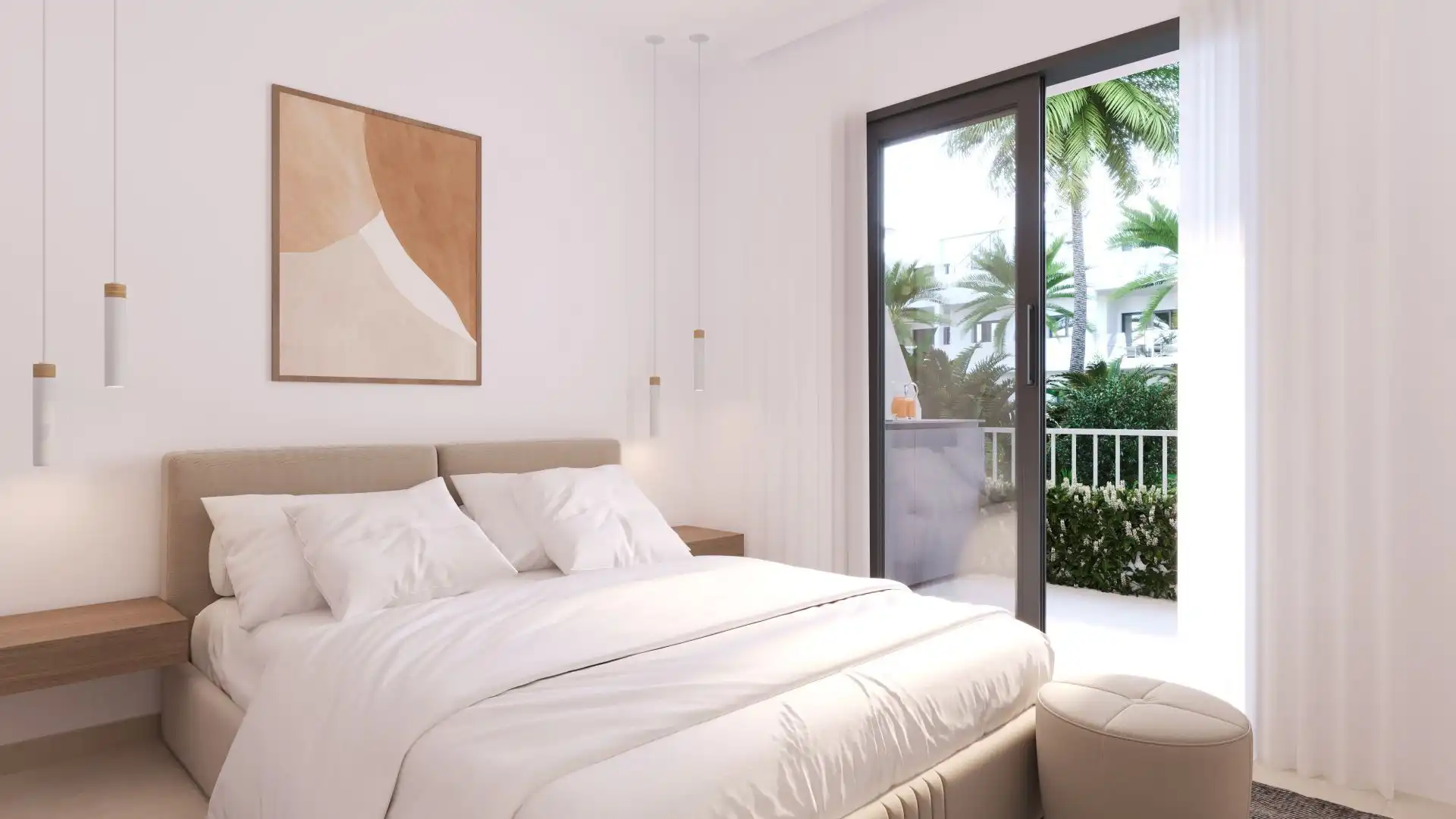 Habitación de Apartamento en venta en Torre-Pacheco con Aire acondicionado, Calefacción y Jardín privado