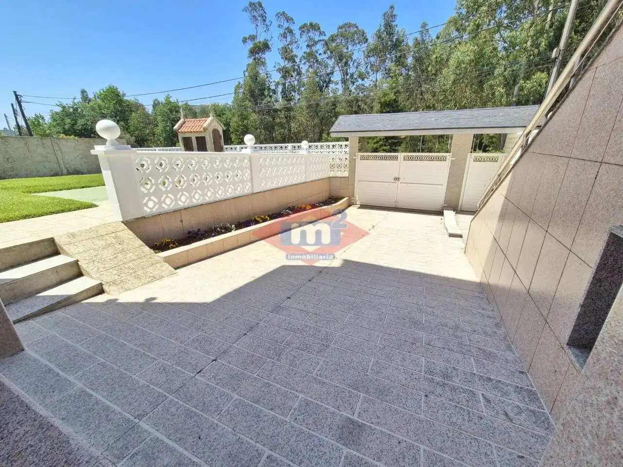 Terraza de Casa o chalet en venta en Vigo  con Calefacción y Jardín privado