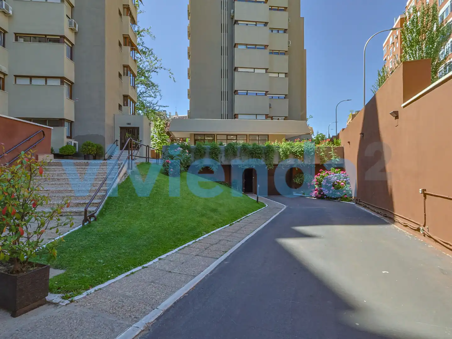 Parking of Flat for sale in Madrid  with Air Conditioner, Heating and Terrace