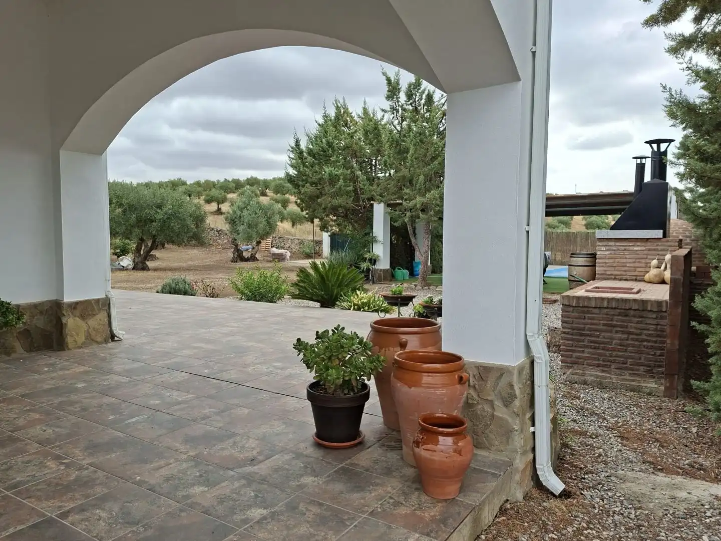 Terrace of Country homes for sale in Zafra, Badajoz
