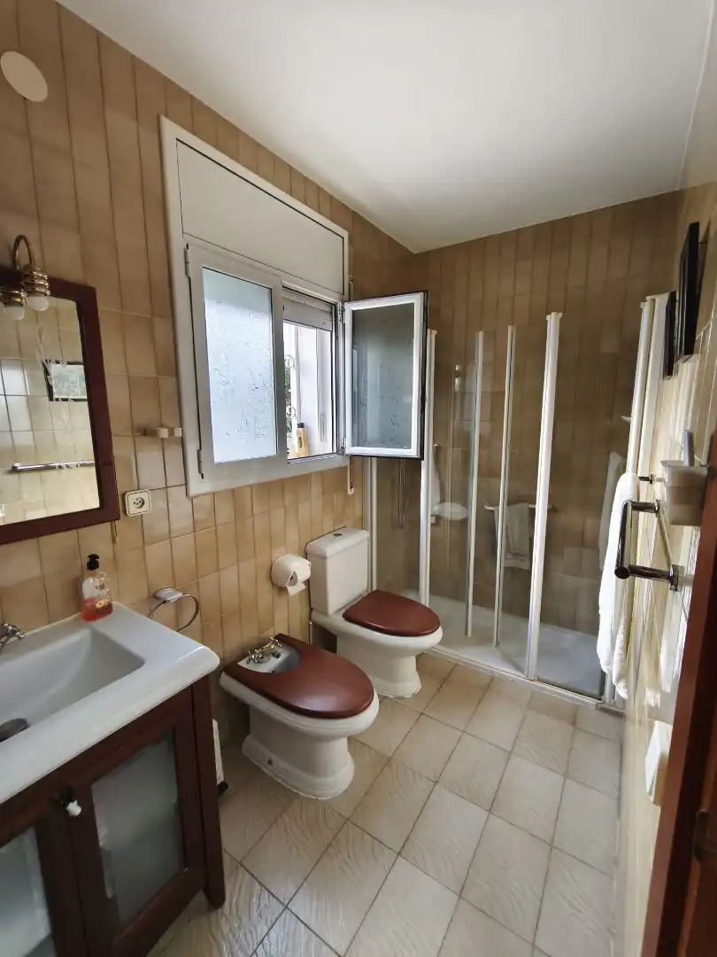 Baño de Casa o chalet en venta en Mont-roig del Camp con Aire acondicionado, Calefacción y Jardín privado