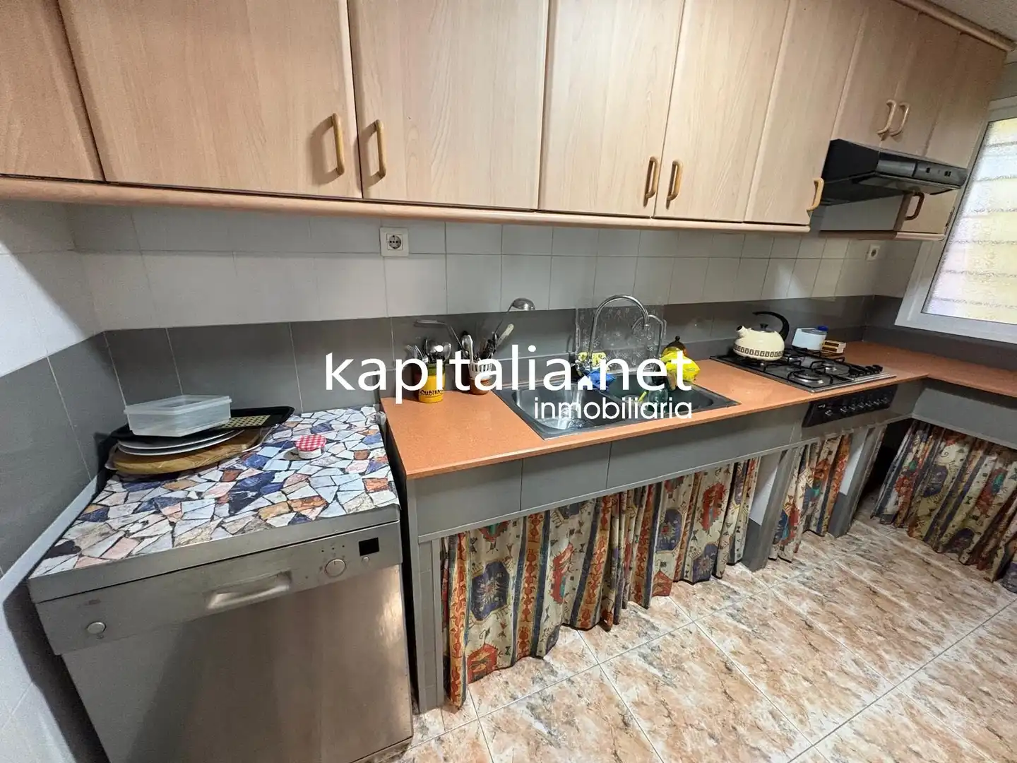 Cuina de Casa o xalet en venda en Rotglà i Corbera amb Aire condicionat, Jardí privat i Terrassa