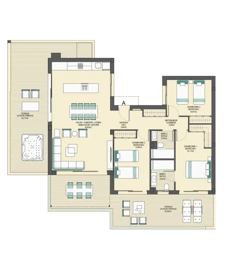 Wohnung mit Pool zum Verkauf in Casares Golf - Casares del Sol, imagen 21