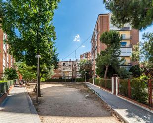 Exterior view of Flat for sale in  Madrid Capital  with Parquet flooring, Terrace and Balcony