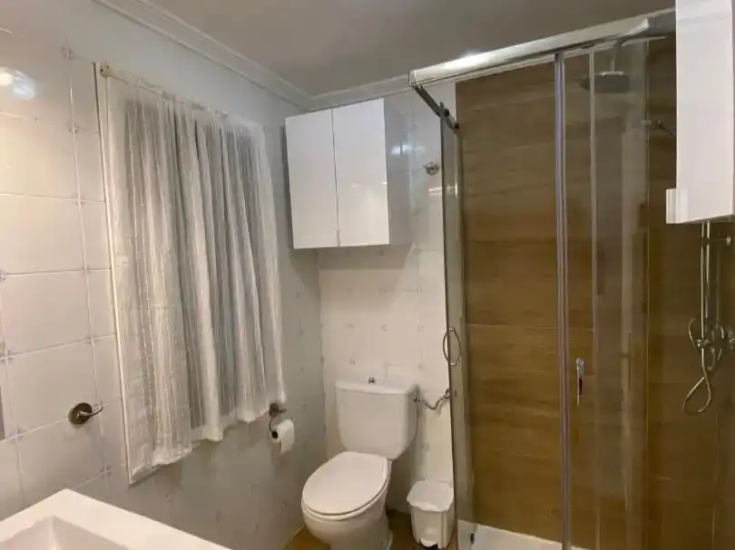 Bathroom of Study for rent in Madrid  with Furnished and Balcony