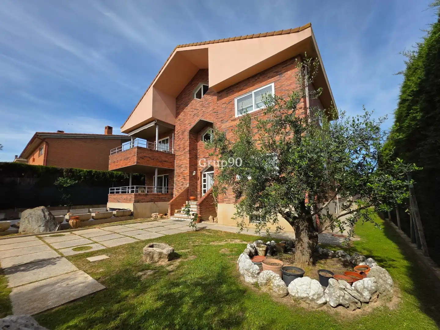 Vista exterior de Casa o chalet en venta en Lleida con Aire acondicionado, Calefacción y Jardín privado