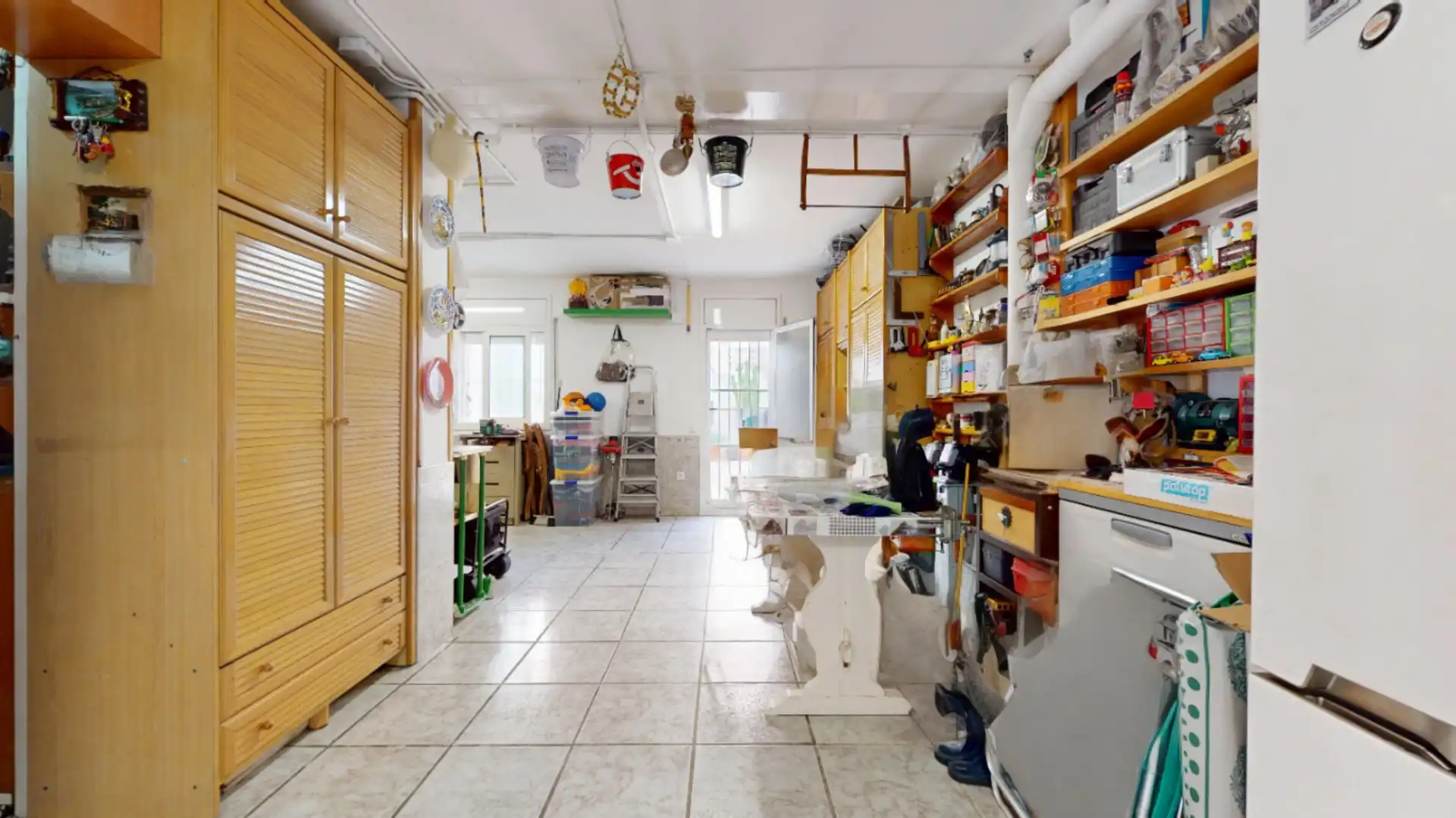 Cocina de Casa adosada en venta en Vilanova i la Geltrú con Calefacción y Terraza