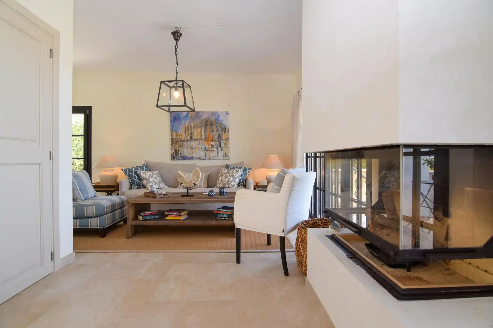 Living room of Houses for sale in Artà  with Air Conditioner and Swimming Pool