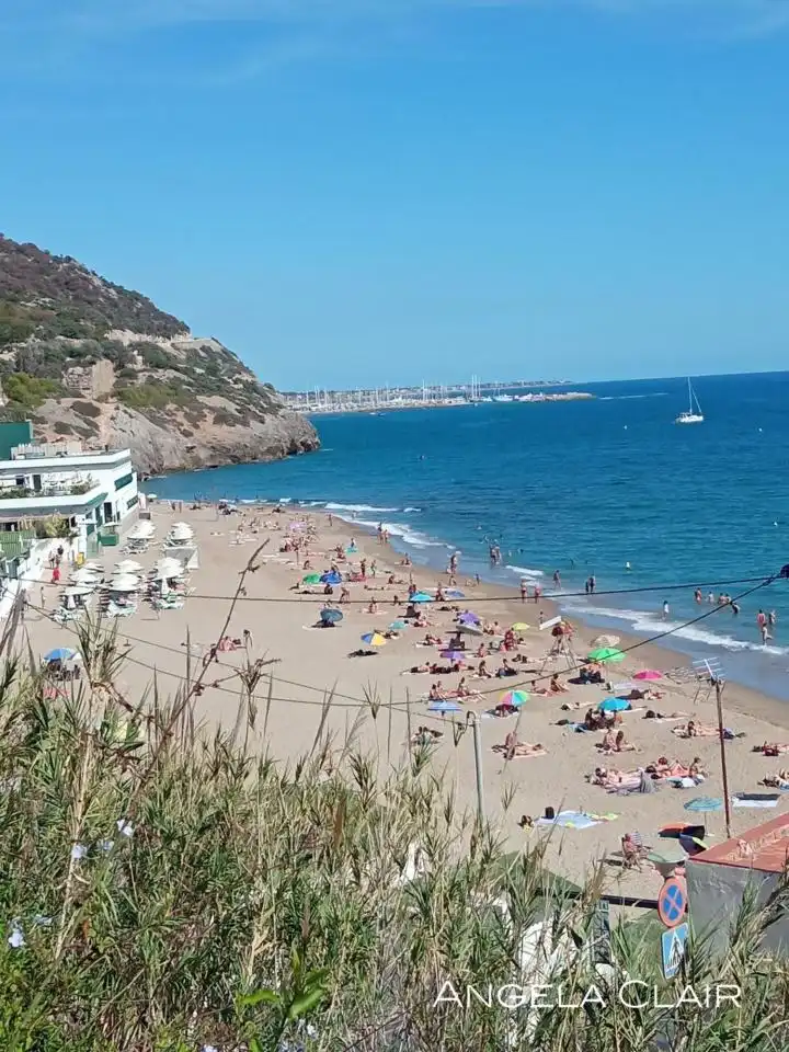 Exterior view of Flat for rent in Sitges  with Air Conditioner, Heating and Parquet flooring
