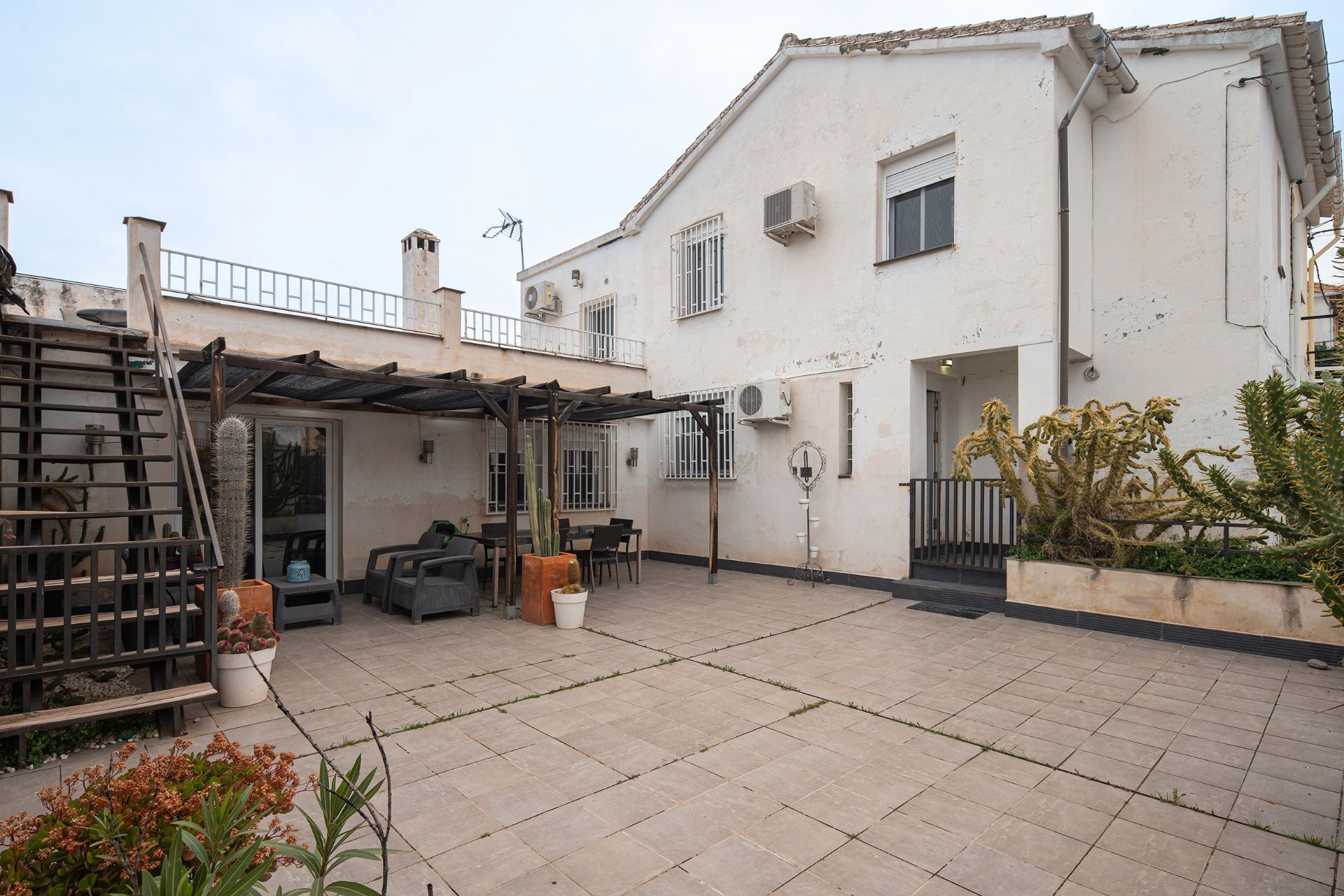 Terrace of Single-family semi-detached for sale in Huétor Vega  with Terrace, Furnished and Balcony