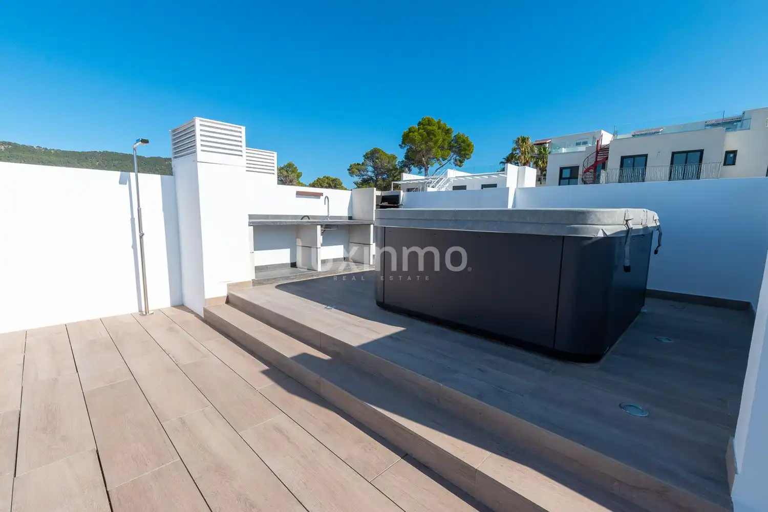 Terraza de Ático en venta en Sant Josep de sa Talaia con Aire acondicionado, Calefacción y Jardín privado