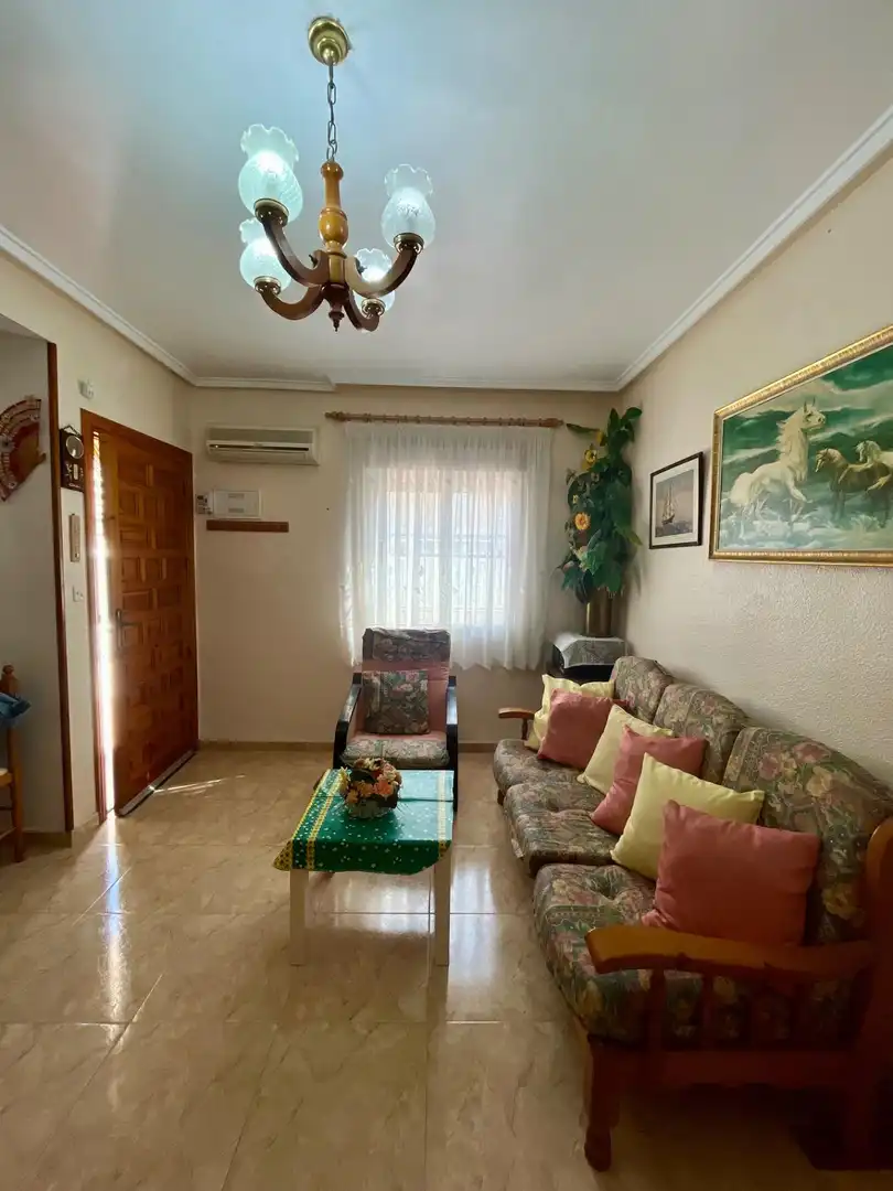 Living room of Detached homes for sale in Santa Pola  with Air Conditioner, Heating and Terrace