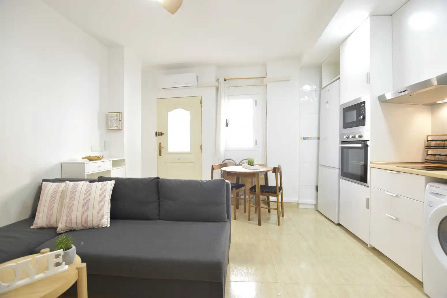 Sala de estar de Piso en venta en Moncofa con Aire acondicionado y Amueblado
