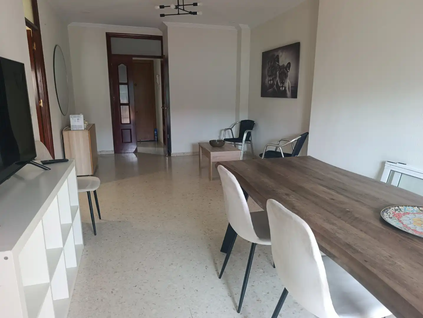 Dining room of Flat for rent in Arco Norte - Avda. España