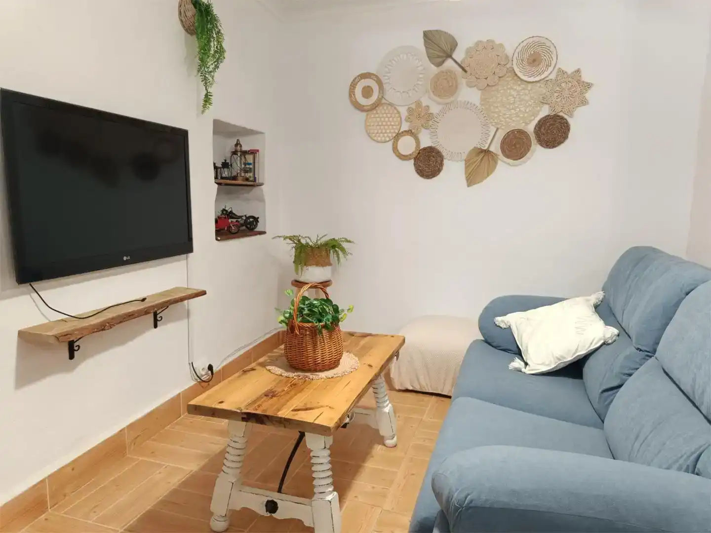 Sala de estar de Piso en venta en Montejaque con Amueblado