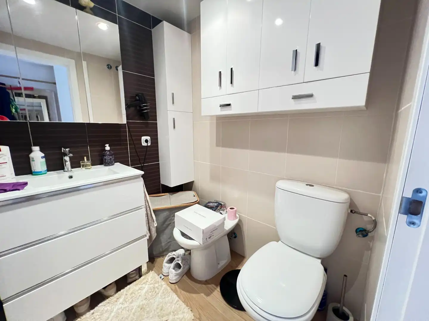 Badezimmer von Wohnung zum Verkauf in Águilas mit Klimaanlage und Gemeinschaftspool