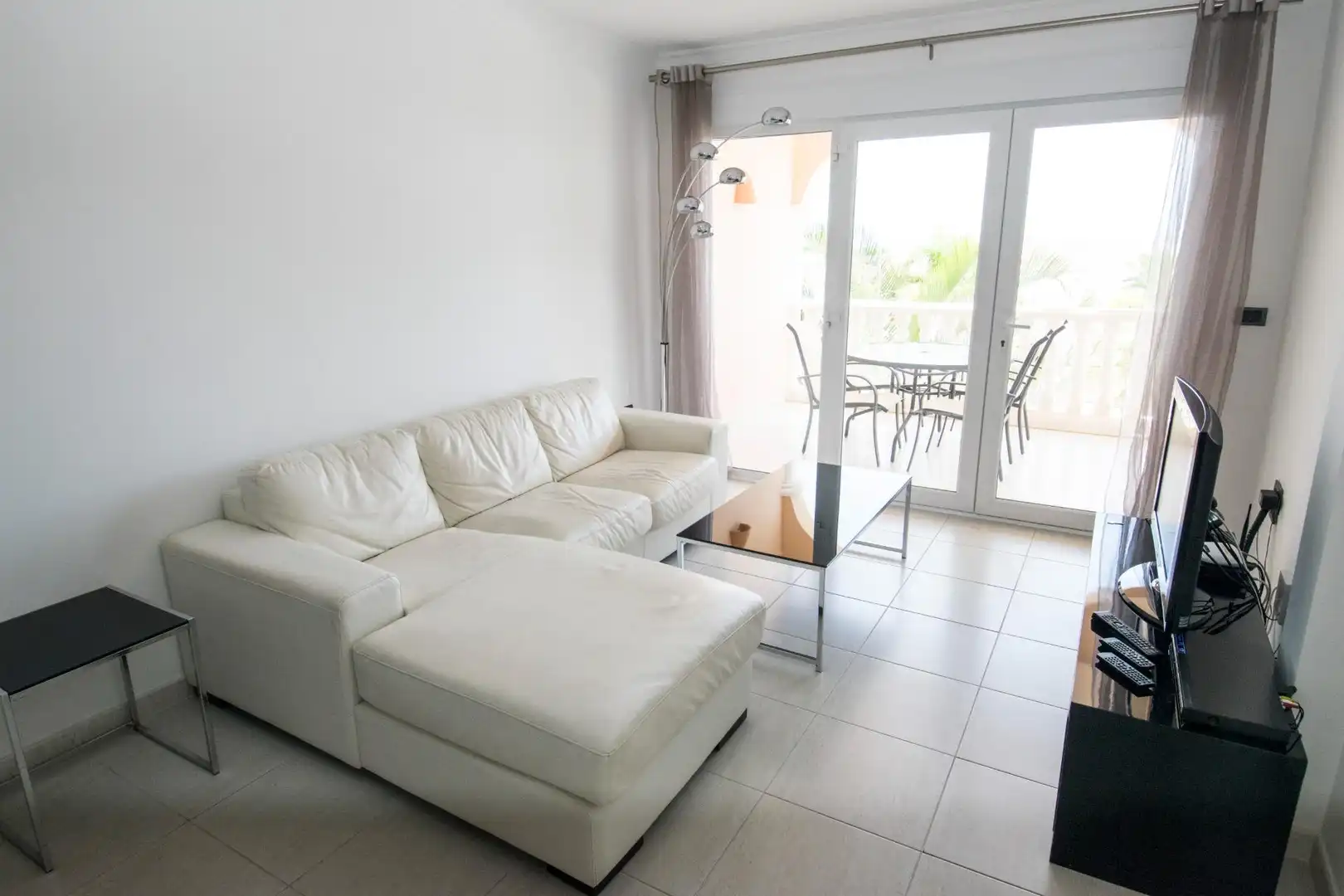 Sala de estar de Apartamento en venta en Benissa con Aire acondicionado, Calefacción y Jardín privado