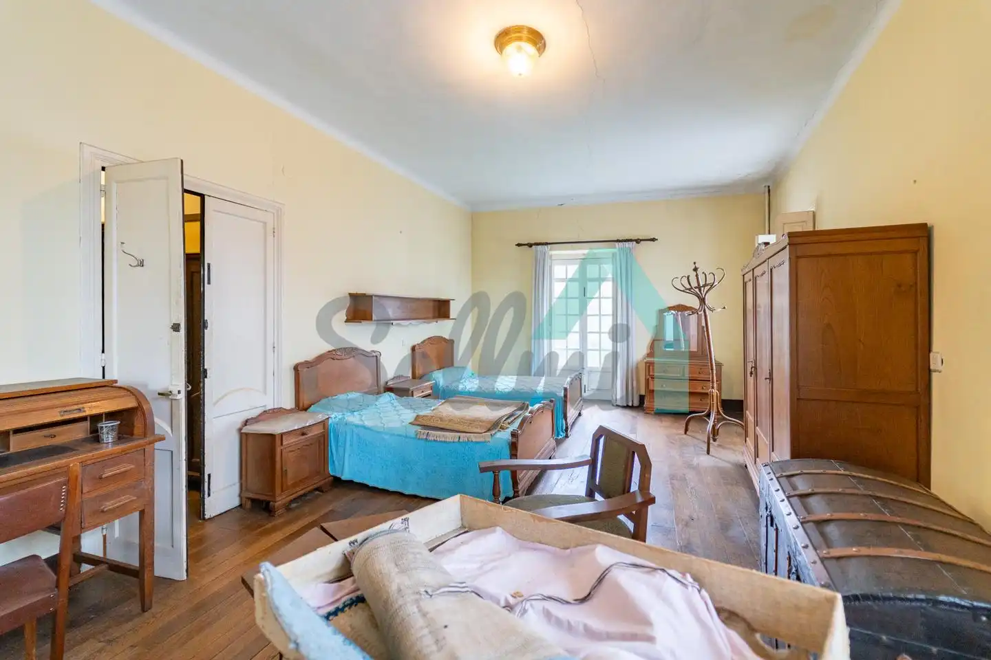 Dormitori de Casa o xalet en venda en Piloña amb Jardí privat, Parquet i Terrassa