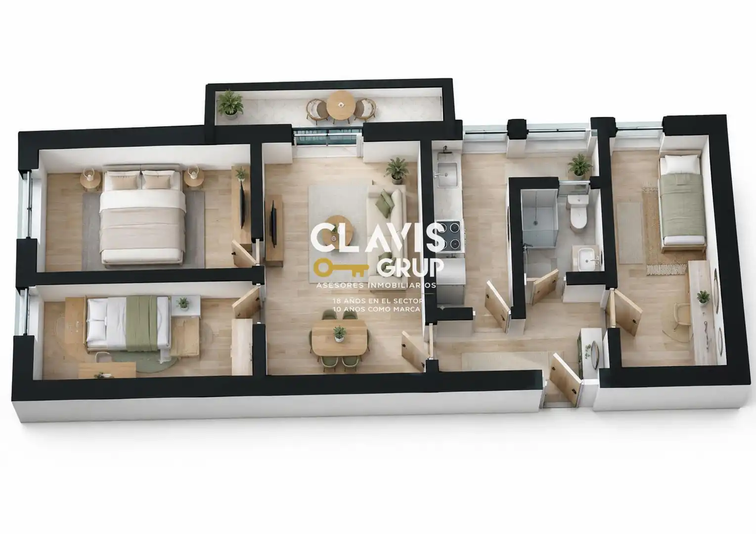 Wohnung mit Terrasse zum Verkauf in Nou Barris, imagen 29