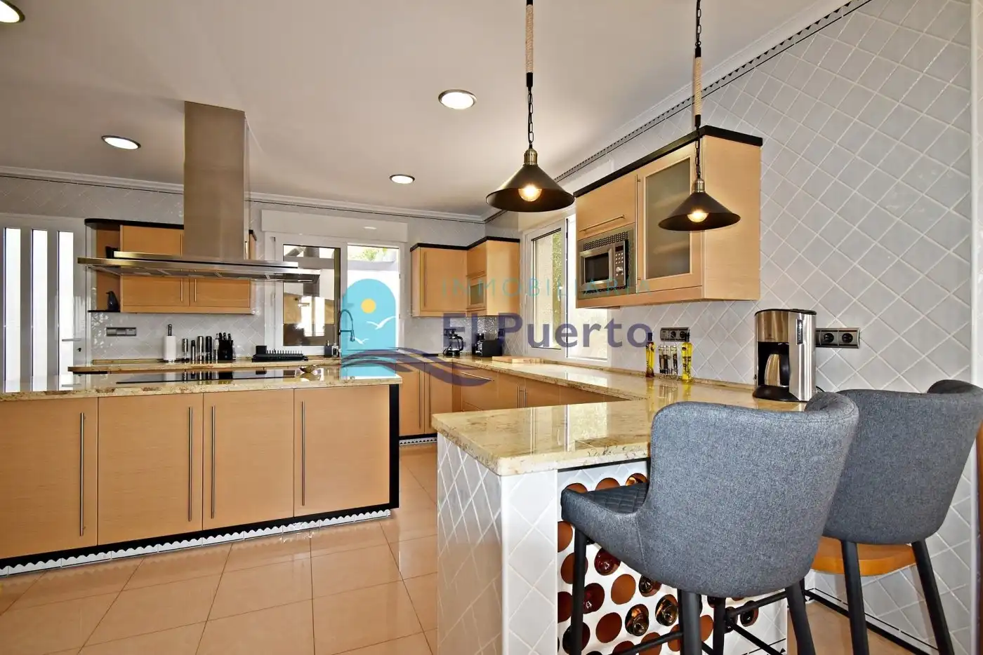 Kitchen of Houses for sale in Cartagena  with Air Conditioner, Private garden and Terrace