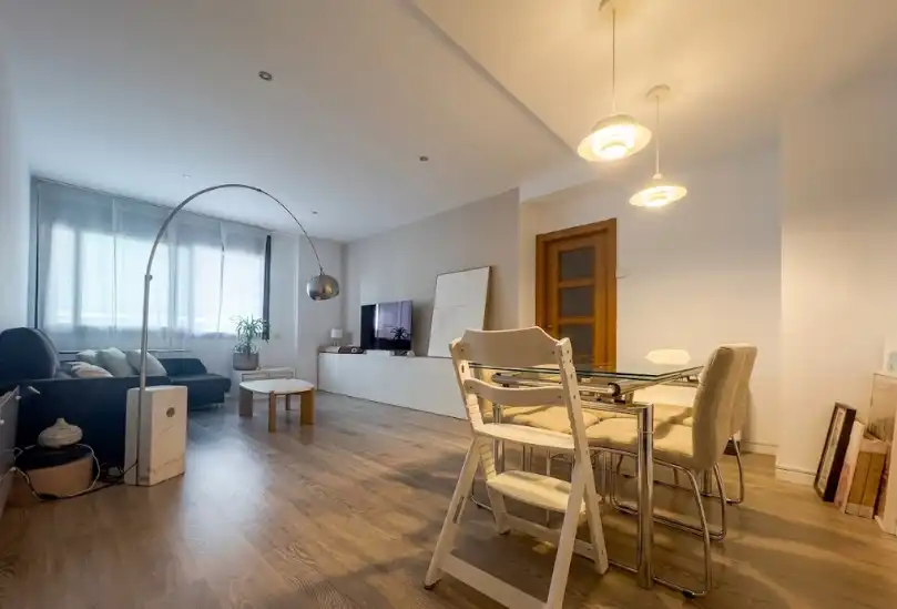 Living room of Flat for sale in Montcada i Reixac  with Swimming Pool