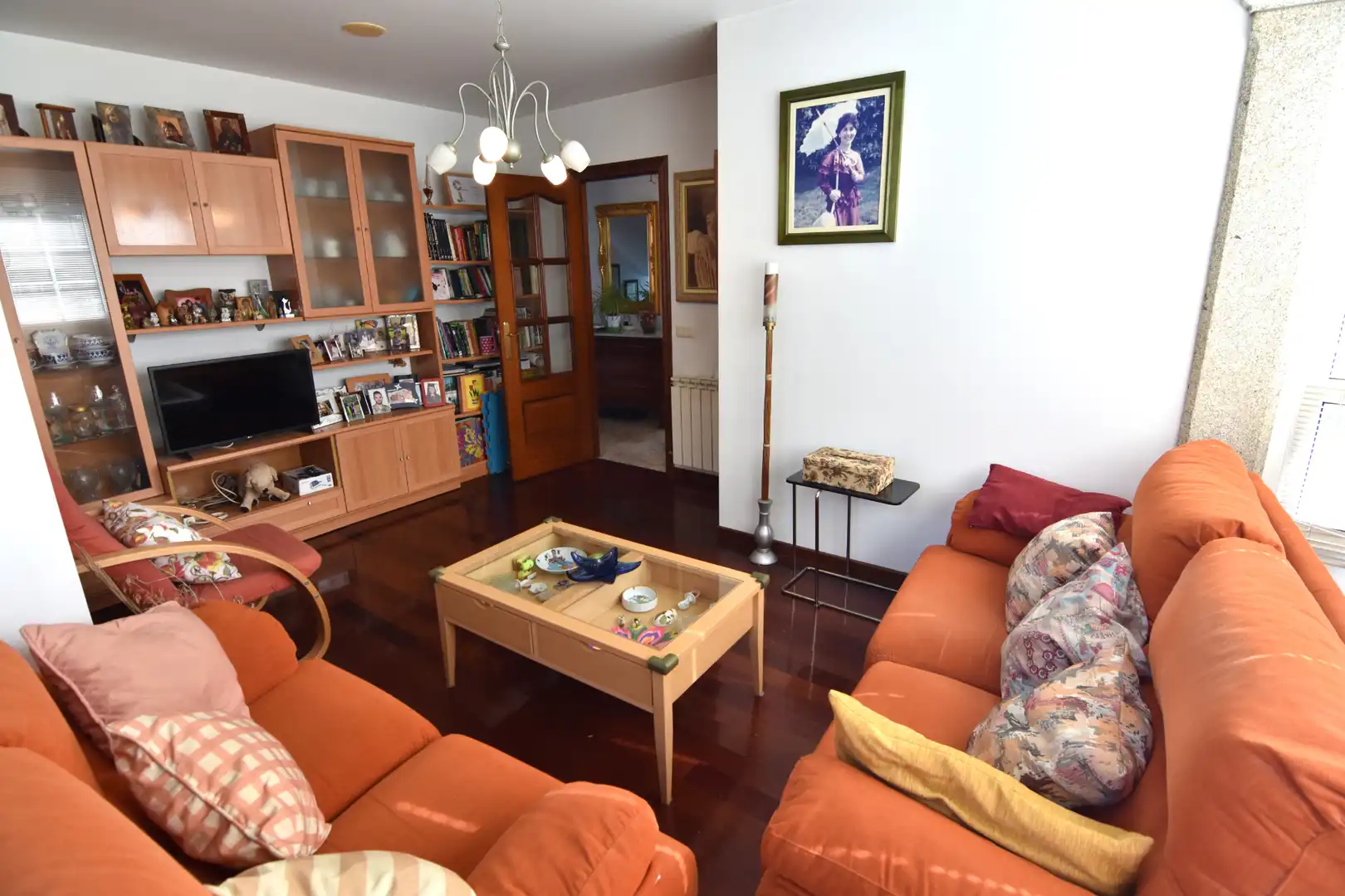 Living room of Houses for sale in Sada (A Coruña)  with Heating, Private garden and Parquet flooring