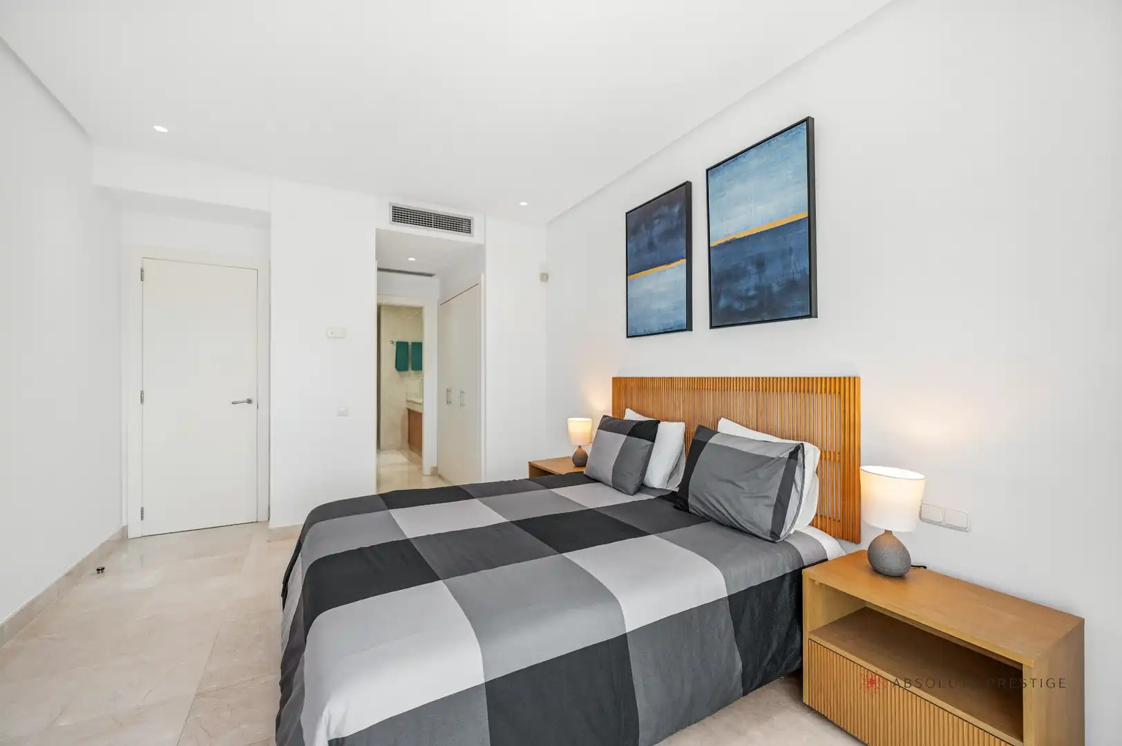 Bedroom of Attic for rent in Estepona  with Air Conditioner, Terrace and Swimming Pool