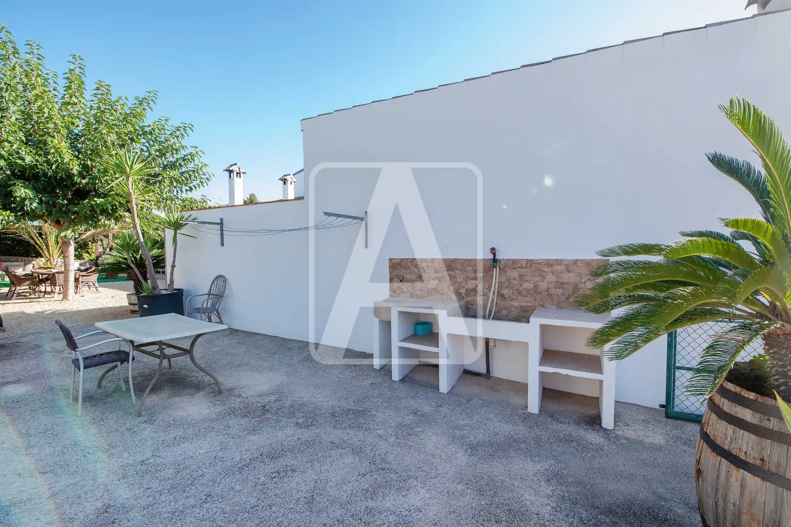 Terrassa de Finca rústica en venda en Teulada amb Aire condicionat, Calefacció i Jardí privat