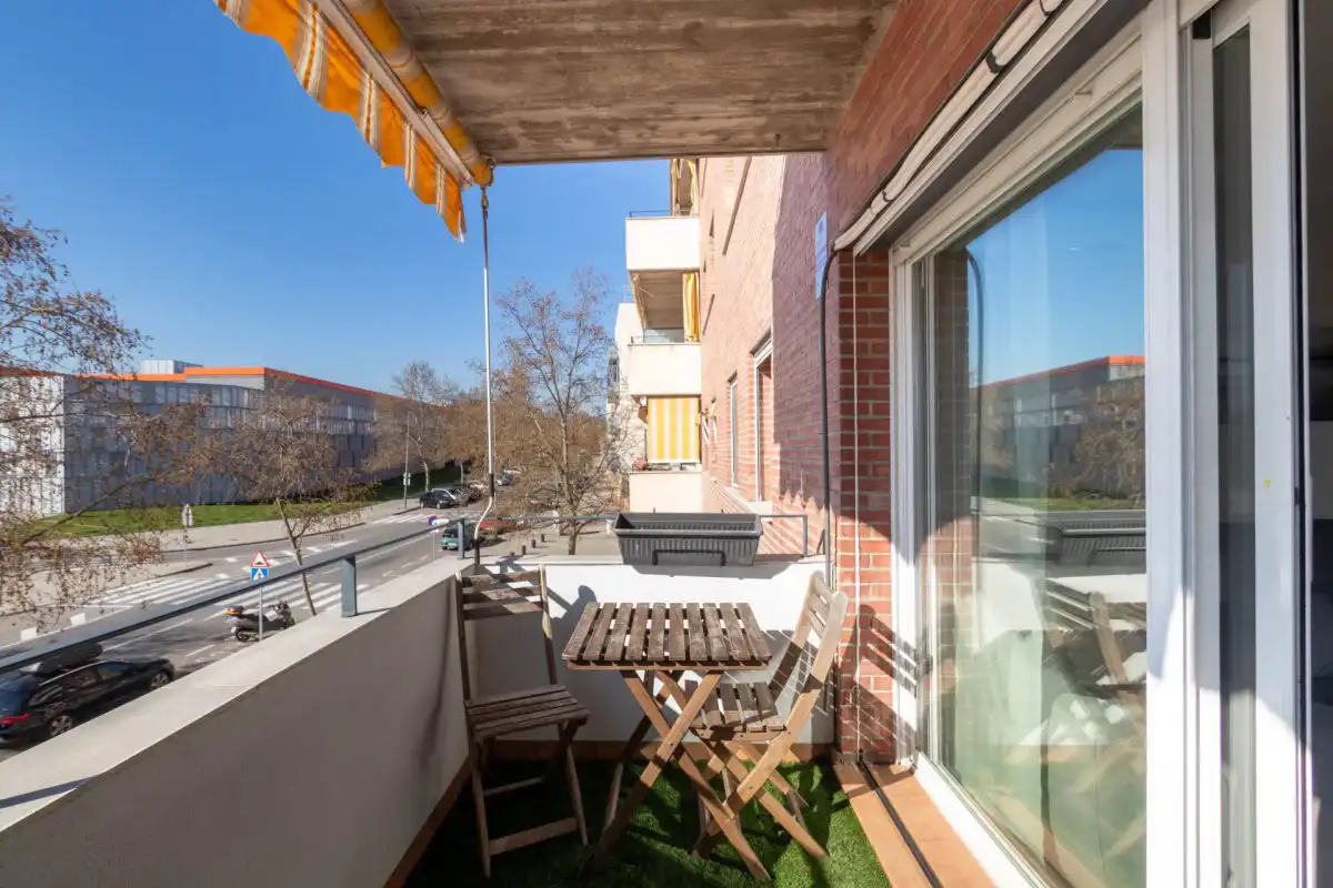 Terraza de Piso en venta en Terrassa con Calefacción y Balcón